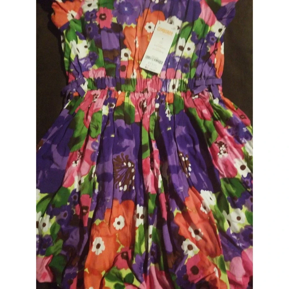 Gymboree falling for feathers‎ dress 4 nwt